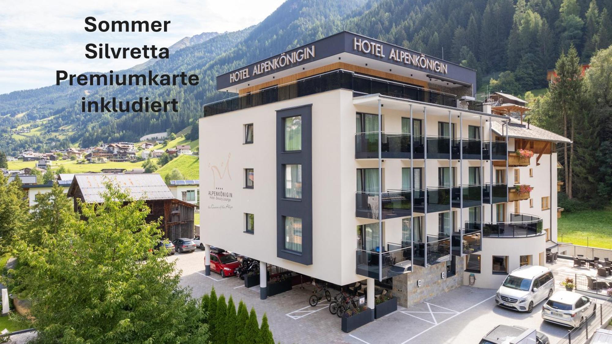 Hotel Alpenkoenigin - Sommer Silvretta Premium Card Inklusive See Exteriör bild